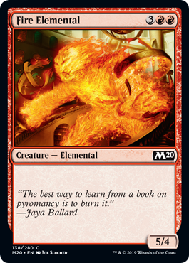 Fire Elemental - Core Set 2020 Spoiler