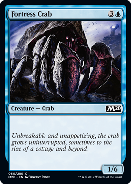 Fortress Crab - Core Set 2020 Spoiler