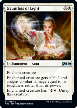 Gauntlets of Light - Core Set 2020 Spoiler