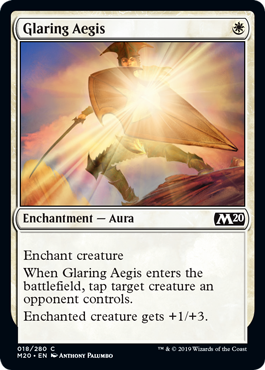 Glaring Aegis - Core Set 2020 Spoiler