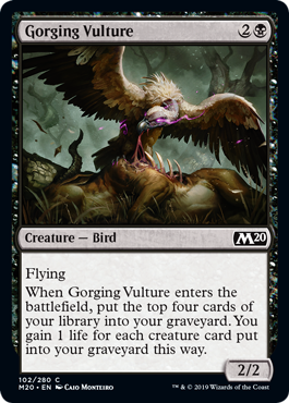 Gorging Vulture - Core Set 2020 Spoiler