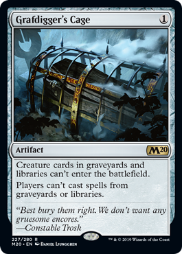 Grafdigger's Cage - Core Set 2020 Spoiler