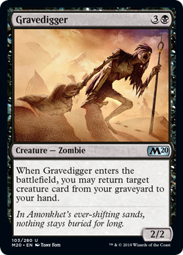 Gravedigger - Core Set 2020 Spoiler