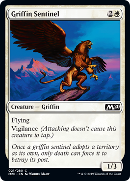 Griffin Sentinel - Core Set 2020 Spoiler