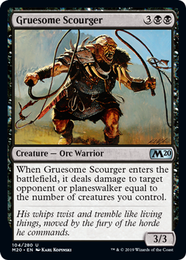 Gruesome Scourger - Core Set 2020 Spoiler