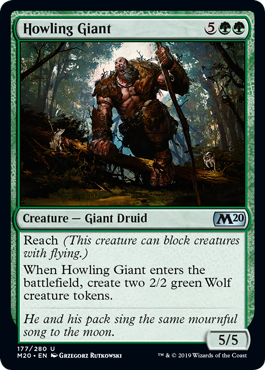 Howling Giant - Core Set 2020 Spoiler