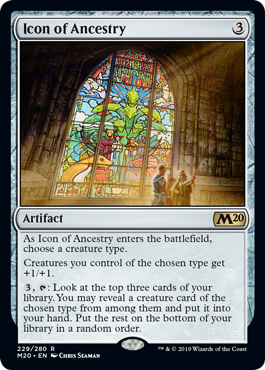 Icon of Ancestry - Core Set 2020 Spoiler