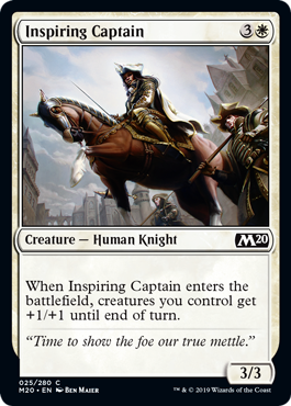 Inspiring Captain - Core Set 2020 Spoiler