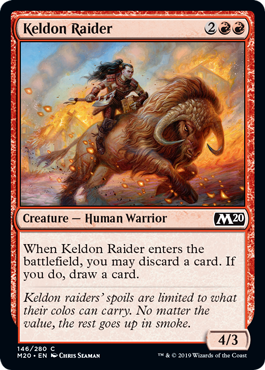 Keldon Raider - Core Set 2020 Spoiler