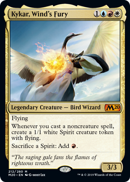 Kykar, Wind's Fury - Core Set 2020 Spoiler