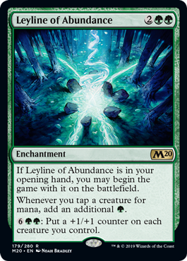 Leyline of Abundance - Core Set 2020 Spoiler