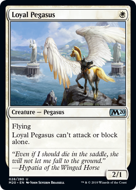 Loyal Pegasus - Core Set 2020 Spoiler
