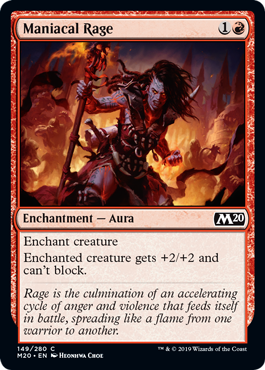 Maniacal Rage - Core Set 2020 Spoiler