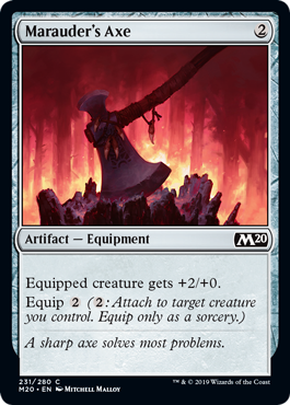 Marauder's Axe - Core Set 2020 Spoiler