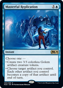 Masterful Replication - Core Set 2020 Spoiler