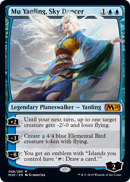 Mu Yanling, Sky Dancer - Core Set 2020 Spoiler