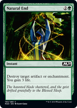 Natural End - Core Set 2020 Spoiler