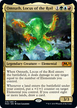 Omnath, Locus of the Roil - Core Set 2020 Spoiler