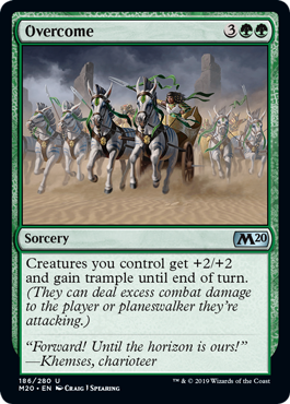 Overcome - Core Set 2020 Spoiler