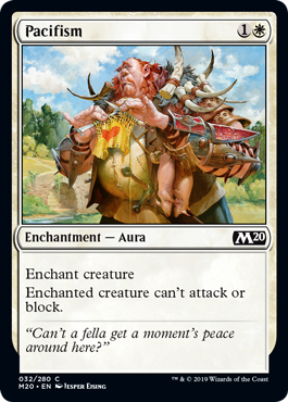 Pacifism - Core Set 2020 Spoiler