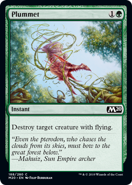 Plummet - Core Set 2020 Spoiler