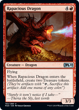Rapacious Dragon - Core Set 2020 Spoiler