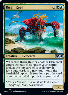 Risen Reef - Core Set 2020 Spoiler