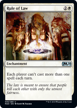 Rule of Law - Core Set 2020 Spoiler