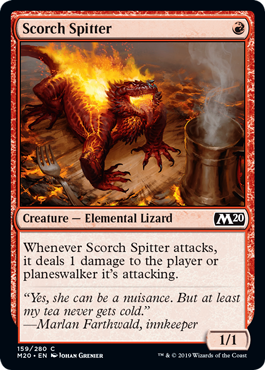 Scorch Spitter - Core Set 2020 Spoiler