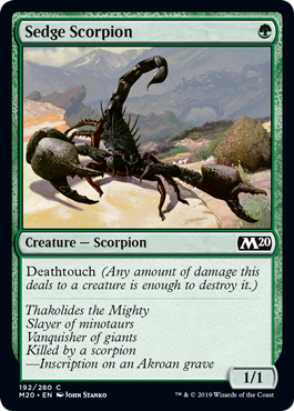 Sedge Scorpion - Core Set 2020 Spoiler