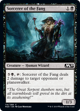 Sorcerer of the Fang - Core Set 2020 Spoiler
