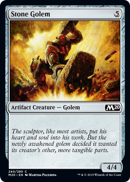 Stone Golem - Core Set 2020 Spoiler