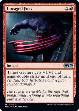 Uncaged Fury - Core Set 2020 Spoiler