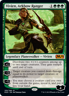 Vivien, Arkbow Ranger - Core Set 2020 Spoiler