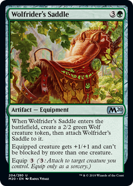 Wolfrider's Saddle - Core Set 2020 Spoiler