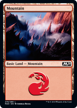 Mountain 4 - Core Set 2020 Spoiler