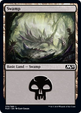 Swamp 2 - Core Set 2020 Spoiler