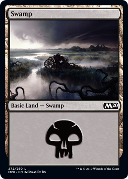 Swamp 4 - Core Set 2020 Spoiler