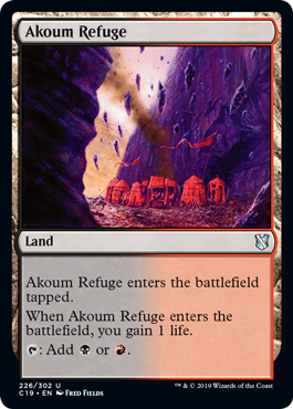 Akoum Refuge - Commander 2019 Spoiler