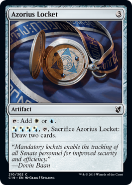 Azorius Locket - Commander 2019 Spoiler