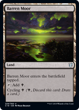 Barren Moor - Commander 2019 Spoiler