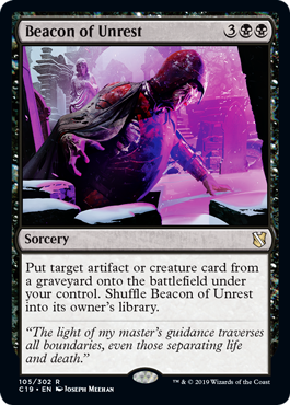 Beacon of Unrest - Commander 2019 Spoiler