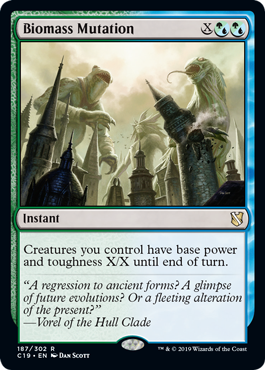 Biomass Mutation - Commander 2019 Spoiler