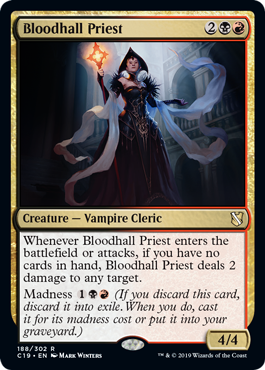 Bloodhall Priest - Commander 2019 Spoiler