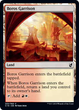 Boros Garrison - Commander 2019 Spoiler