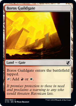 Boros Guildgate - Commander 2019 Spoiler