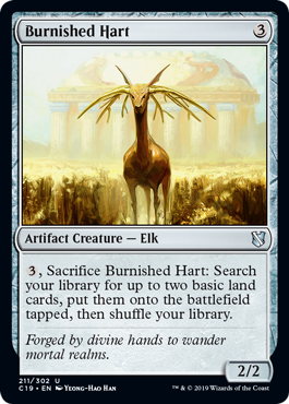 Burnished Hart - Commander 2019 Spoiler