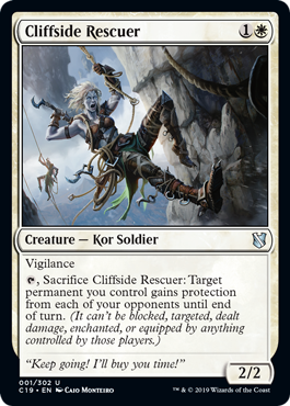 Cliffside Rescuer - Commander 2019 Spoiler