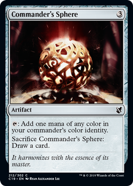 Commander's Sphere - Commander 2019 Spoiler