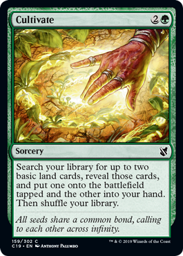 Cultivate - Commander 2019 Spoiler